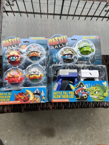 Battle Ballz Ultimate Toy Lot 6 Warriors Battle Pack
