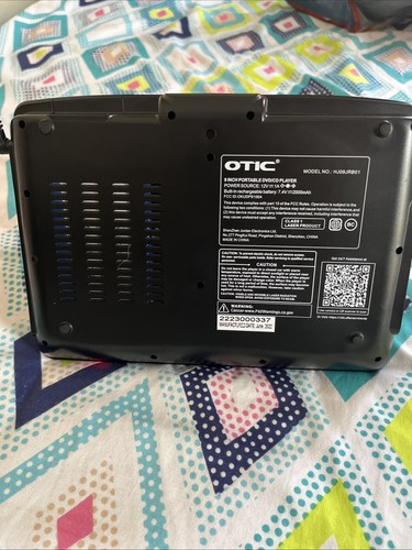 OTIC 9” Portable Bluetooth DVD Player - photo 4
