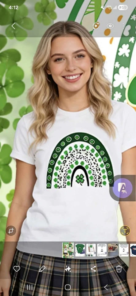 St. Patrick's Day Shamrock T-Shirts