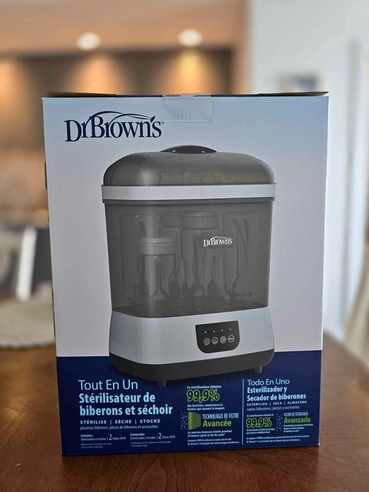 Dr. Brown's All-in-One Baby Bottle Sterilizer & Dryer