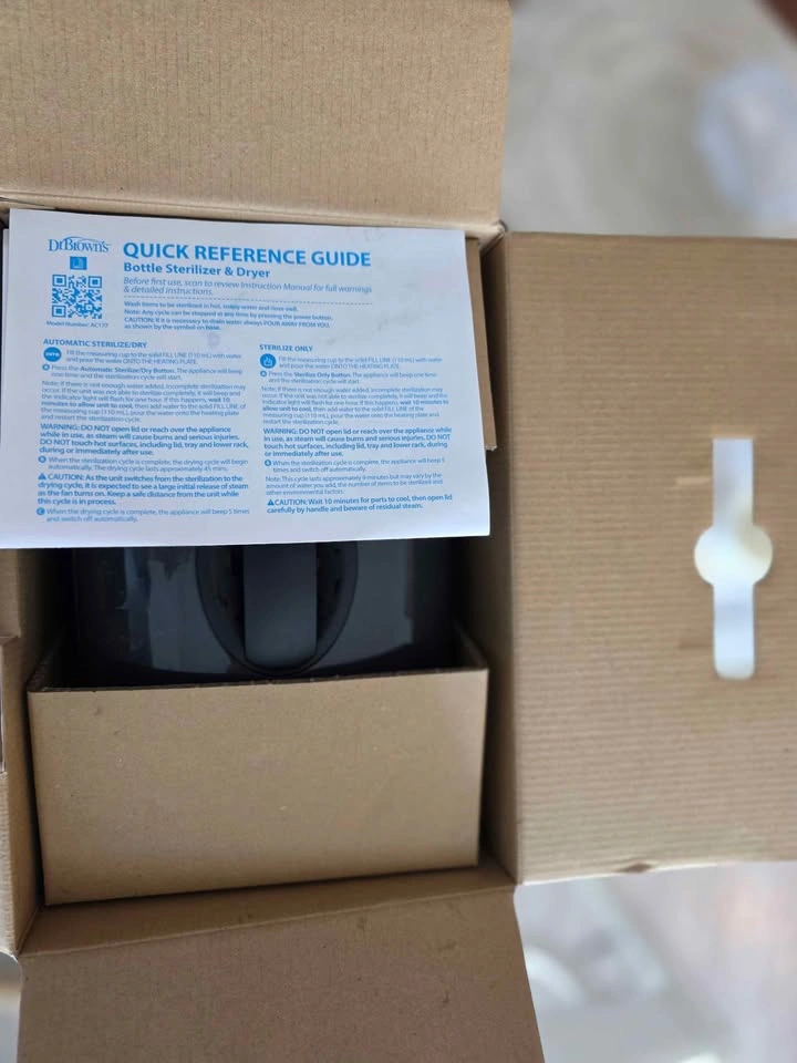Dr. Brown's All-in-One Baby Bottle Sterilizer & Dryer - photo 2