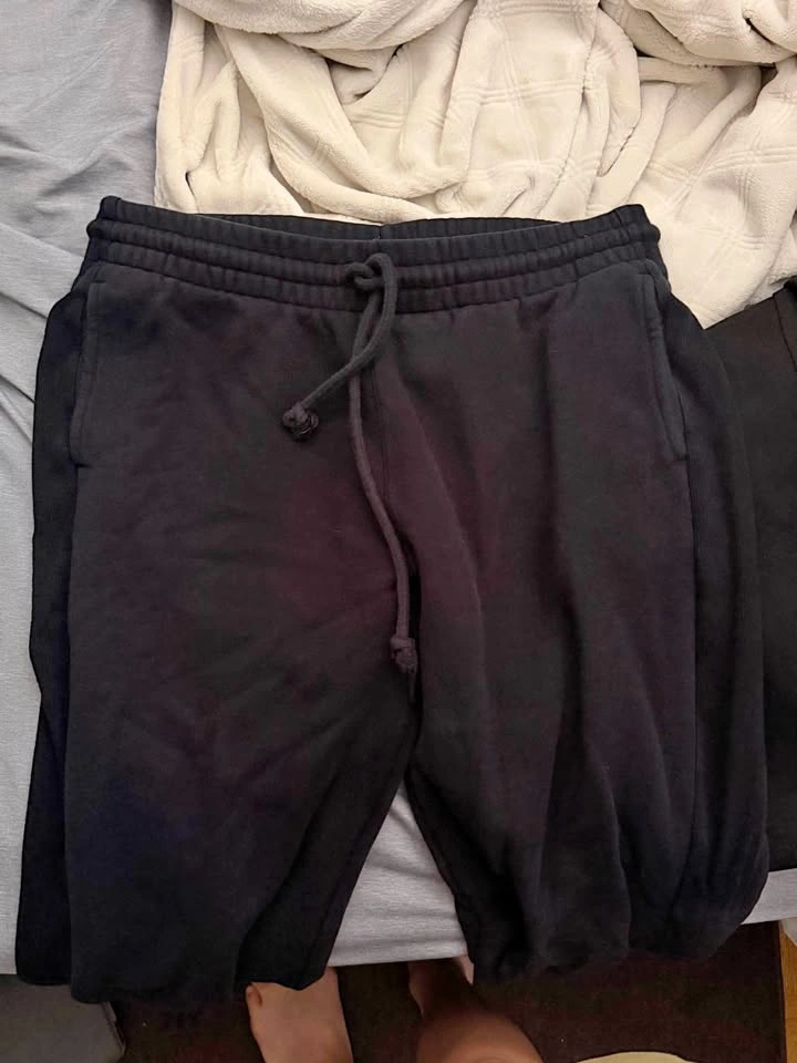 TNA black cozy AF sweatpants