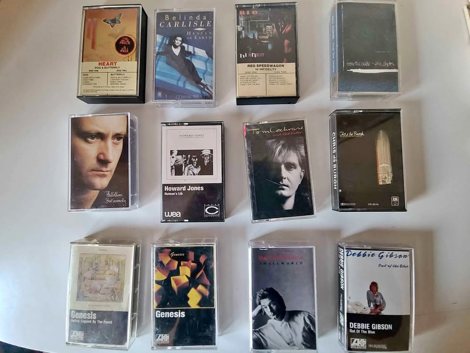 Vintage Rock/Alternative Cassette Albums