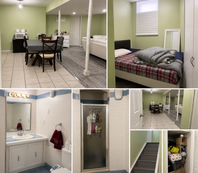 two bedroom basement for rent - photo 2