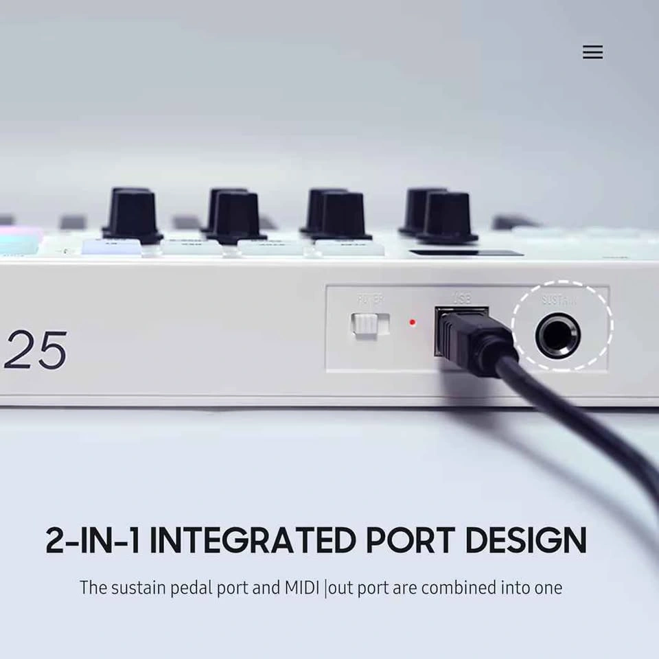 25 key midi portable keyboard - photo 2