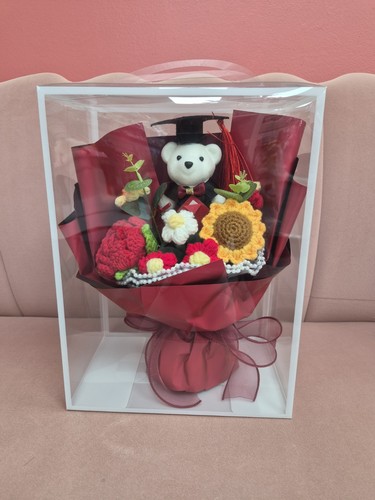 Graduation Bouquet In Red