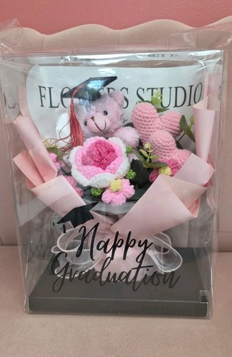 Graduation Pink Bear