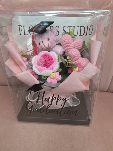 Graduation Pink Bear - photo 2