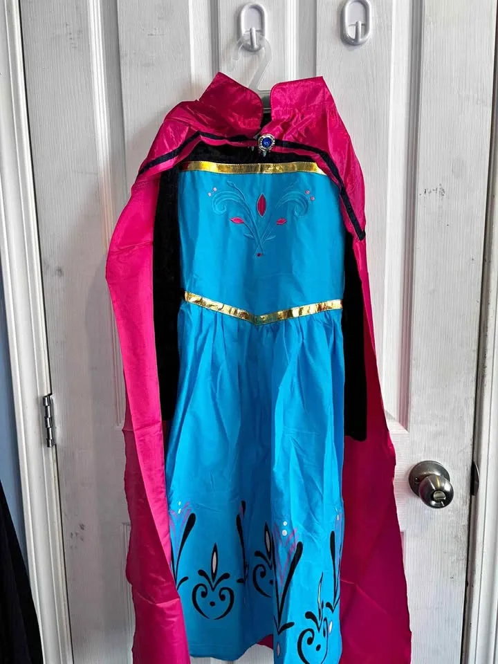 Size 150 cm – Frozen Inspired Princess Anna Dress thumbnail