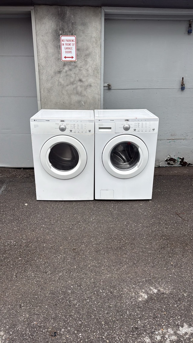 LG Tromm Washer and Dryer Set