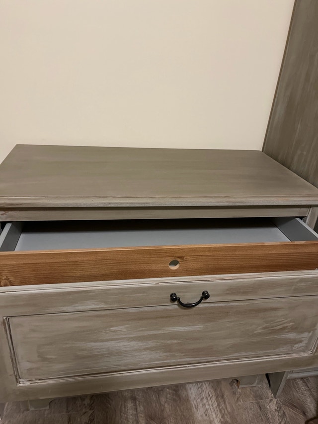 Ikea (painted) Two-Drawer Filing Cabinet - photo 2