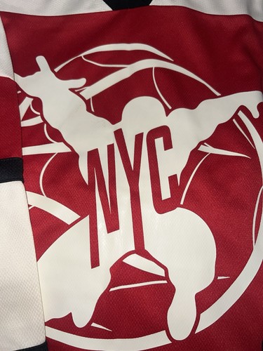 NYC Marvel NBA Spider-Man Hockey Jersey - Men's Medium - photo 3