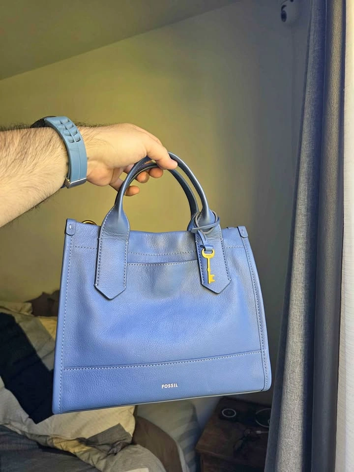 Fossil bag baby blue