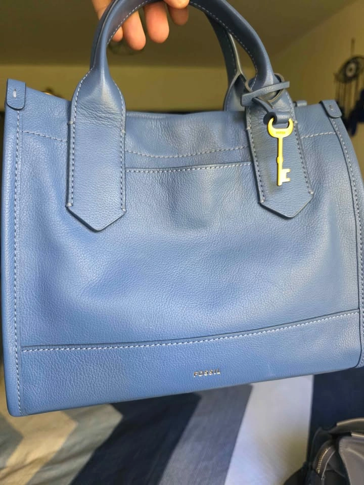 Fossil bag baby blue - photo 2