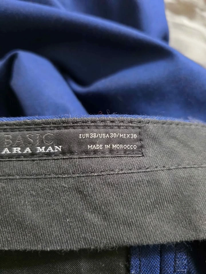 Zara suit for men blue - photo 3