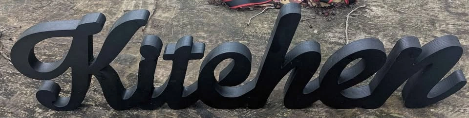 Big kitchen sign - photo 2