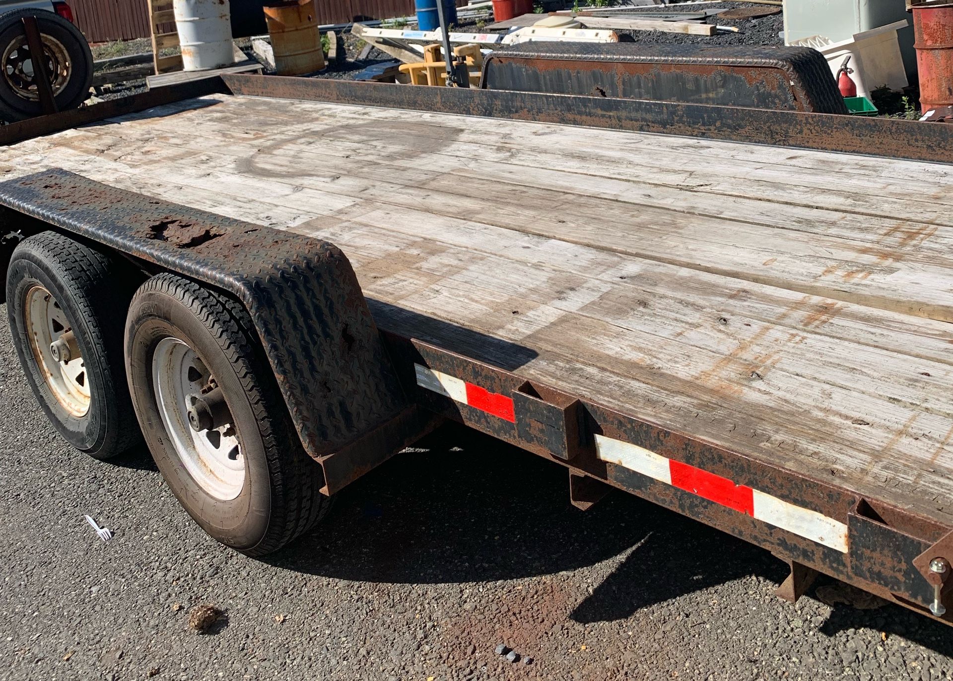 Flatbed trailer - photo 2