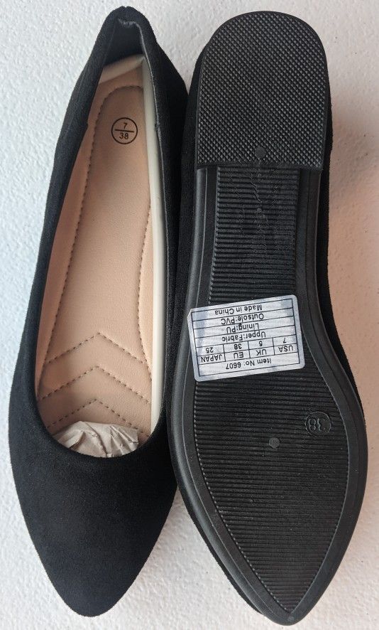 Girls Women's Flats Shoes Size 7 - Two Pairs - photo 2