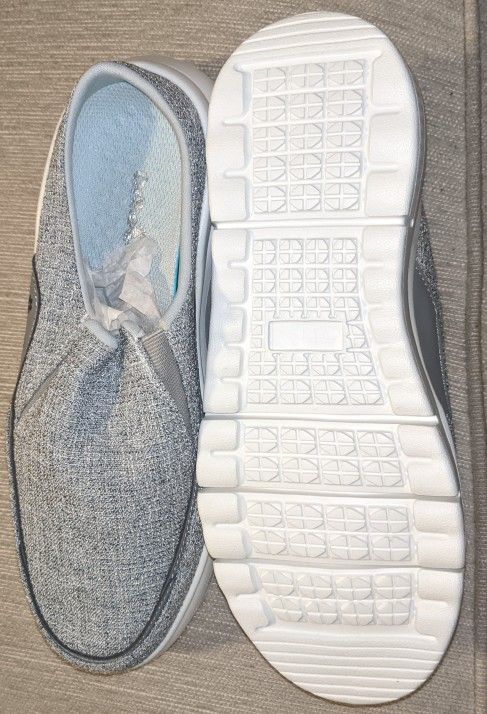 Women's Casual Shoes Light Gray Size 37 New