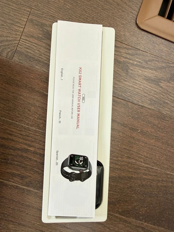 K62 Smart Watch Fitness Tracker - Heart Rate & Activity Monitor - photo 2