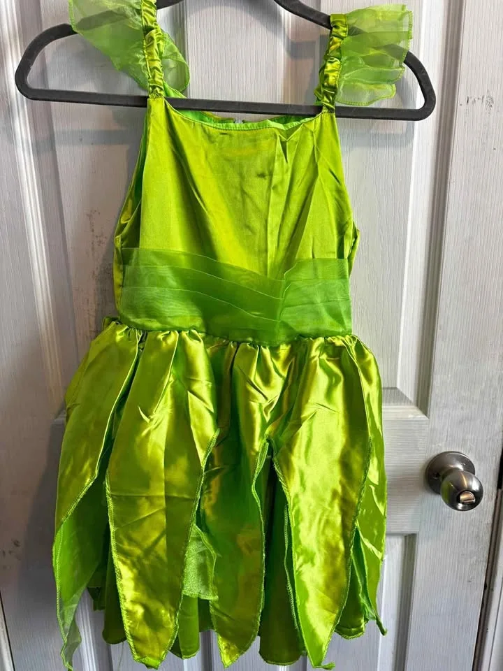 Size 130cm – Kids Tinkerbell Inspired Costume Dress thumbnail