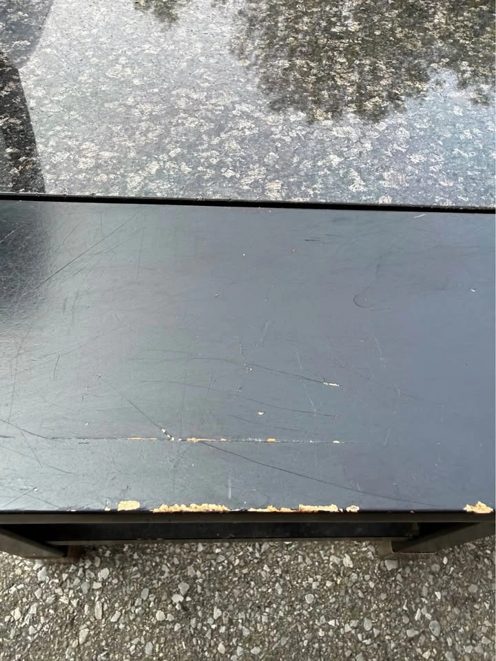 Set of 2 end tables and coffee table - photo 4