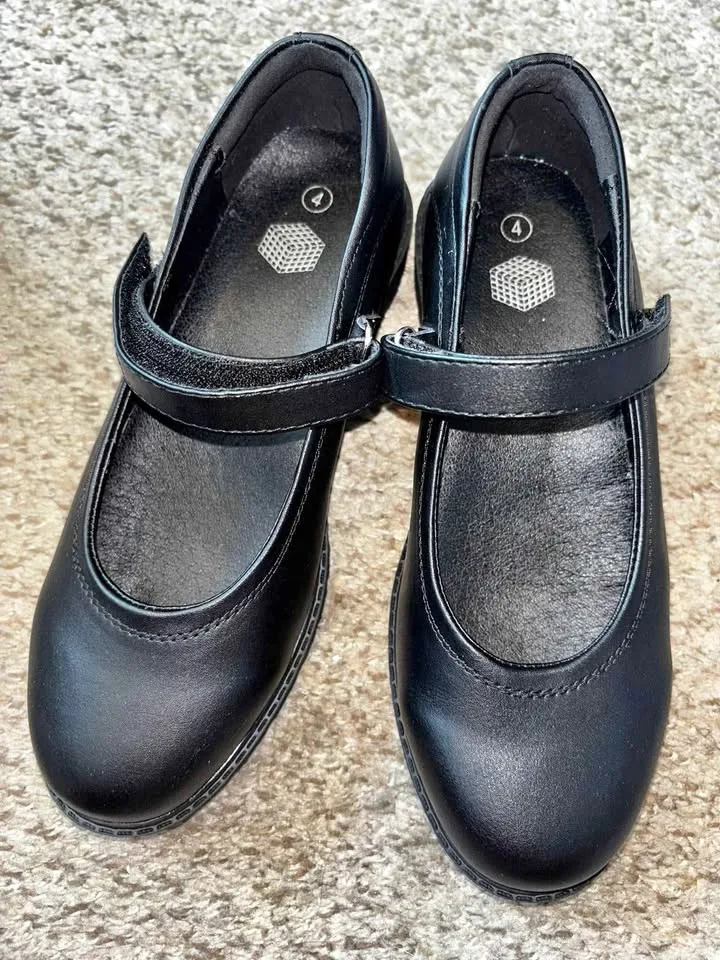 Size 4 Youth – Classic Black Dress Shoes thumbnail