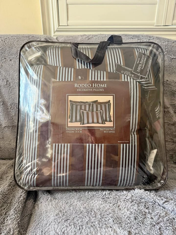 Accent pillow set brand new