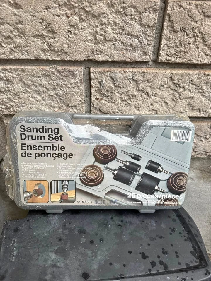 New sanding drum set