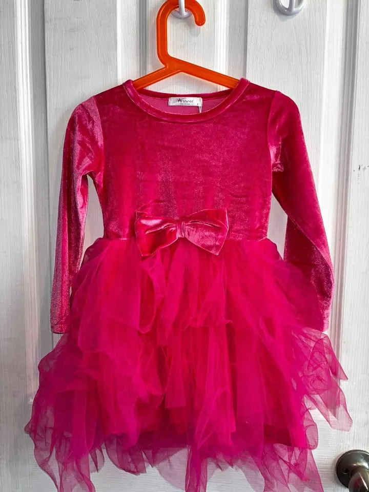 🎀 Size 3T – Girls’ Fancy Party Dress 🎀 thumbnail
