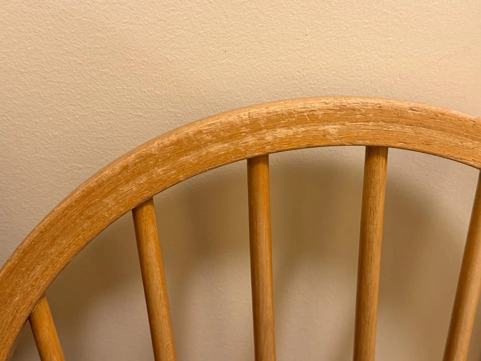 Hoop-back Windsor wooden dining chair (IKEA SKOGSTA) - photo 3