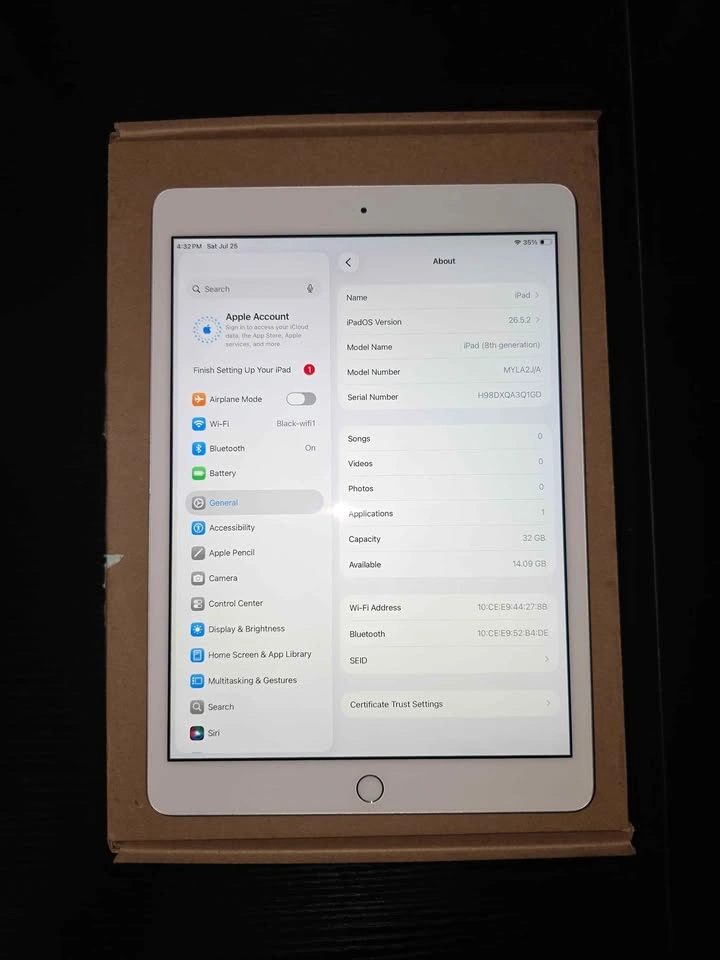 Apple iPad 8th Gen 32GB WiFi - photo 4