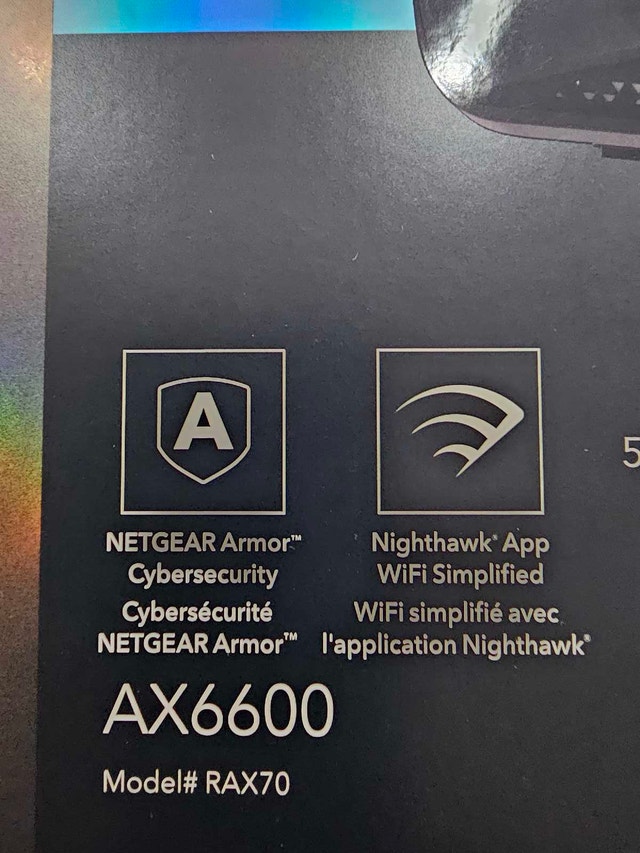 Netgear Nighthawk AX6600 WiFi 6 Router - photo 3