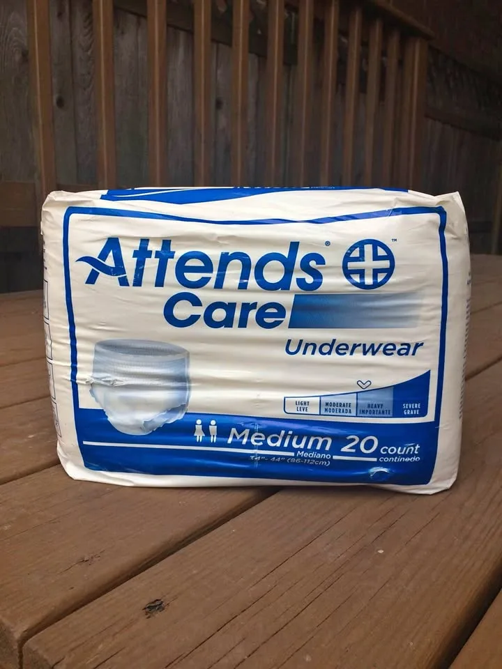 Attends Care Heavy-Absorbency Medium Underwear - 20 Count thumbnail