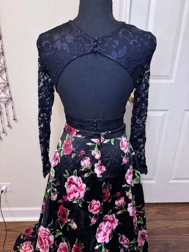 Two piece evening dress - photo 4