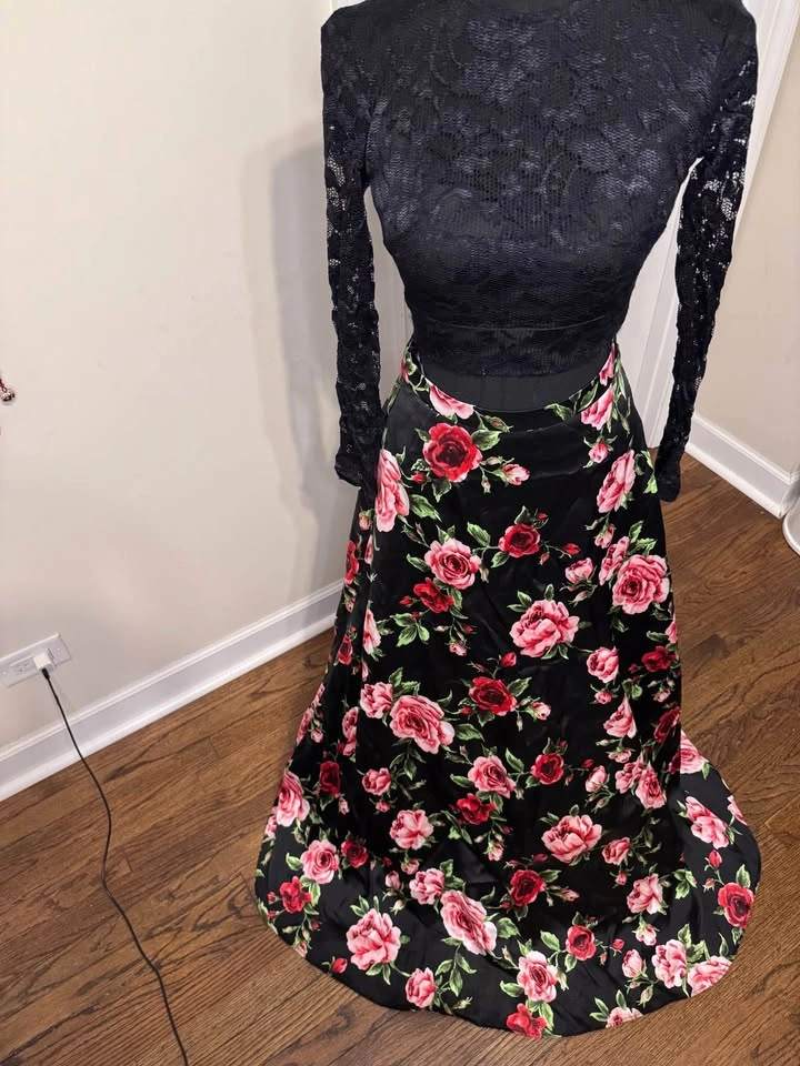 Two piece evening dress - photo 5