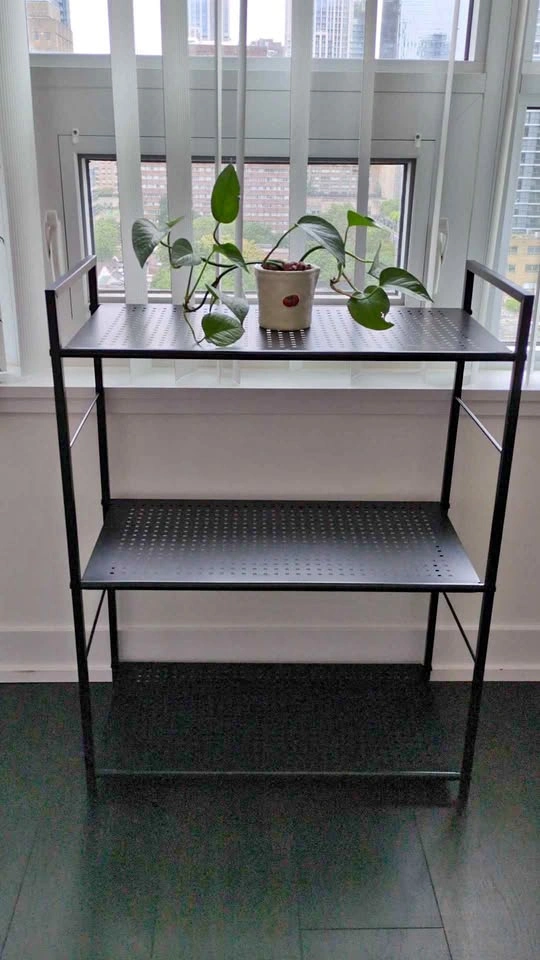 Metal 3 tier shelf or shoe rack