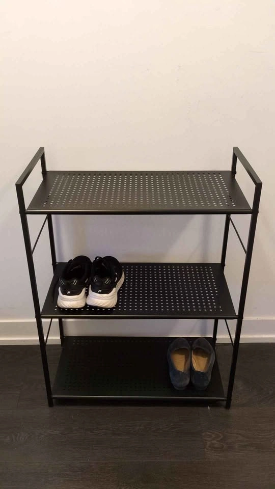 Metal 3 tier shelf or shoe rack - photo 2