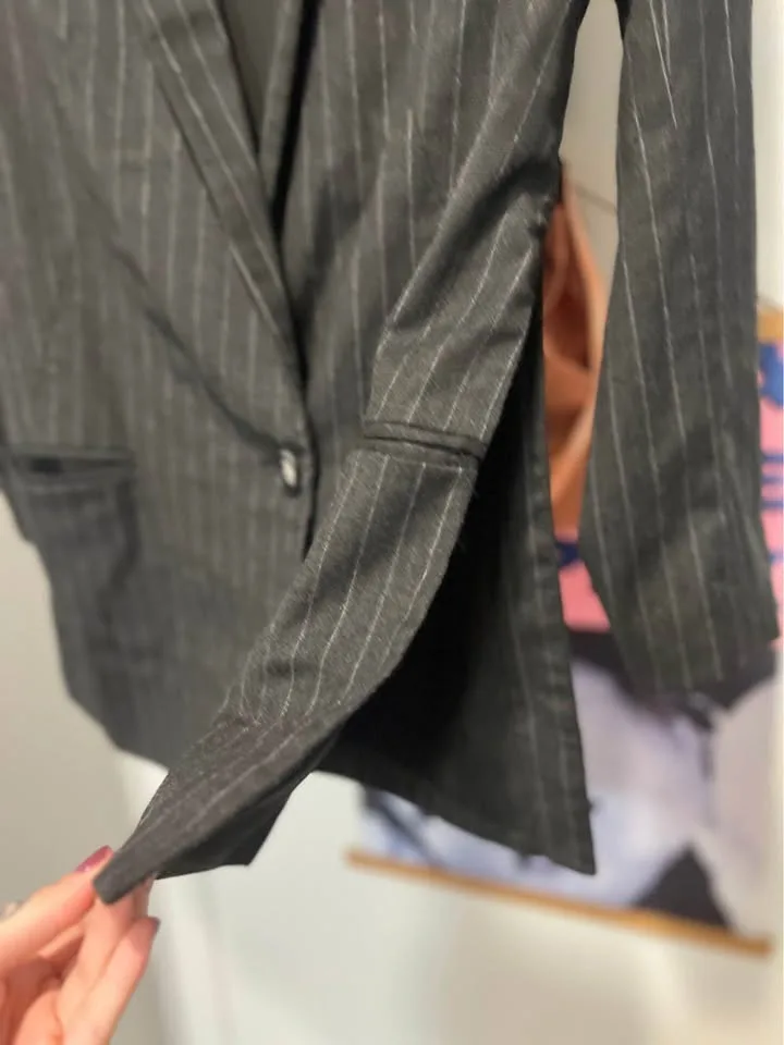 Smart Casual blazer for fall L 80s 90s grunge goth y2k image indicator(3)