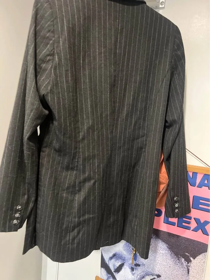 Smart Casual blazer for fall L 80s 90s grunge goth y2k image indicator(5)