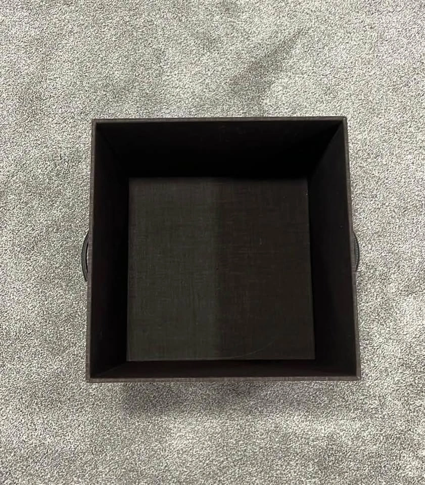 17” Fabric Storage Cubes with Faux Leather Lid - photo 3