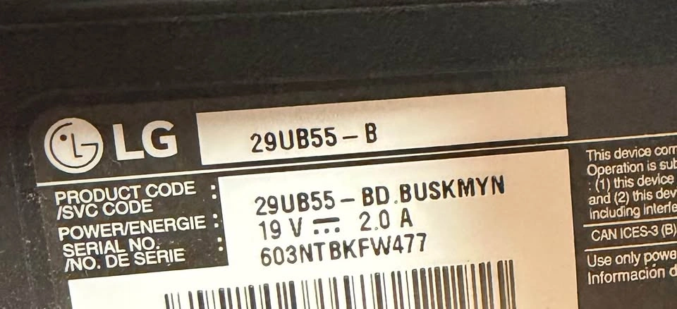 LG 29UB55-B Ultrawide Monitor - photo 3