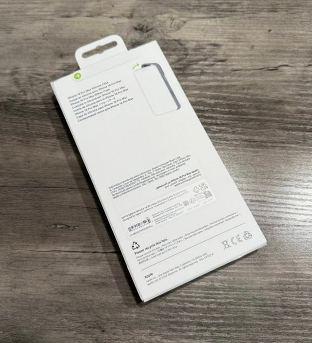 NEW Official Apple iPhone 16 Pro Max Silicone Case - Stone - photo 2