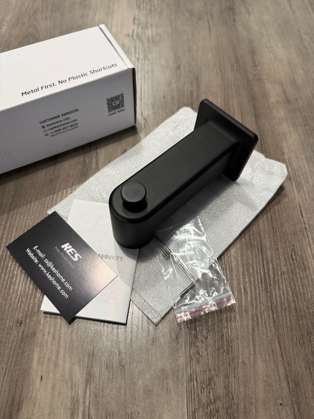 KES Matte Black Tub Spout with Diverter - All Metal (New in Box) - photo 3