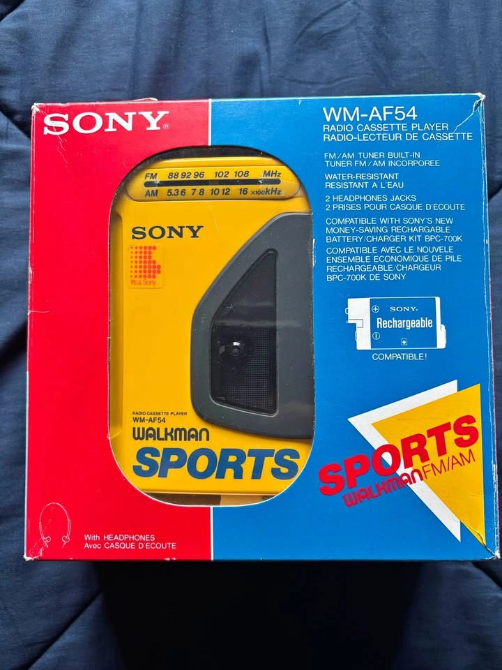 Sony Walkman Sports WM-AF54 Radio Cassette Player