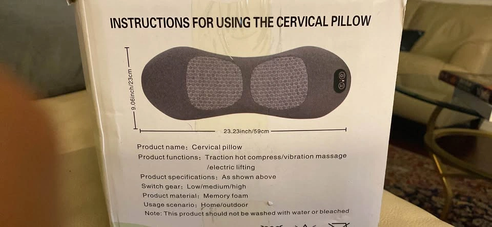 Smooth Spine Triple Fusion Back Massager 3-in-1 Lumbar Pillow - photo 2