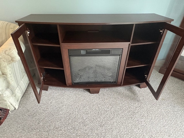 electric fireplace cabinet - photo 2