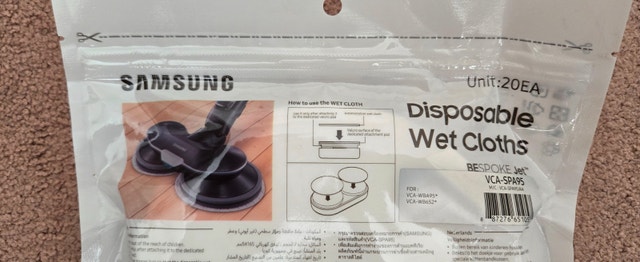 Samsung Bespoke Jet Disposable Wet Cloths - photo 2