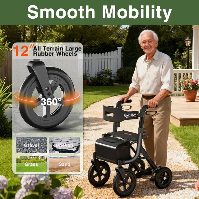 RollisRoll Rollator Walker - photo 3
