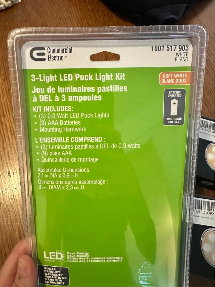 LED stick on lights - photo 2